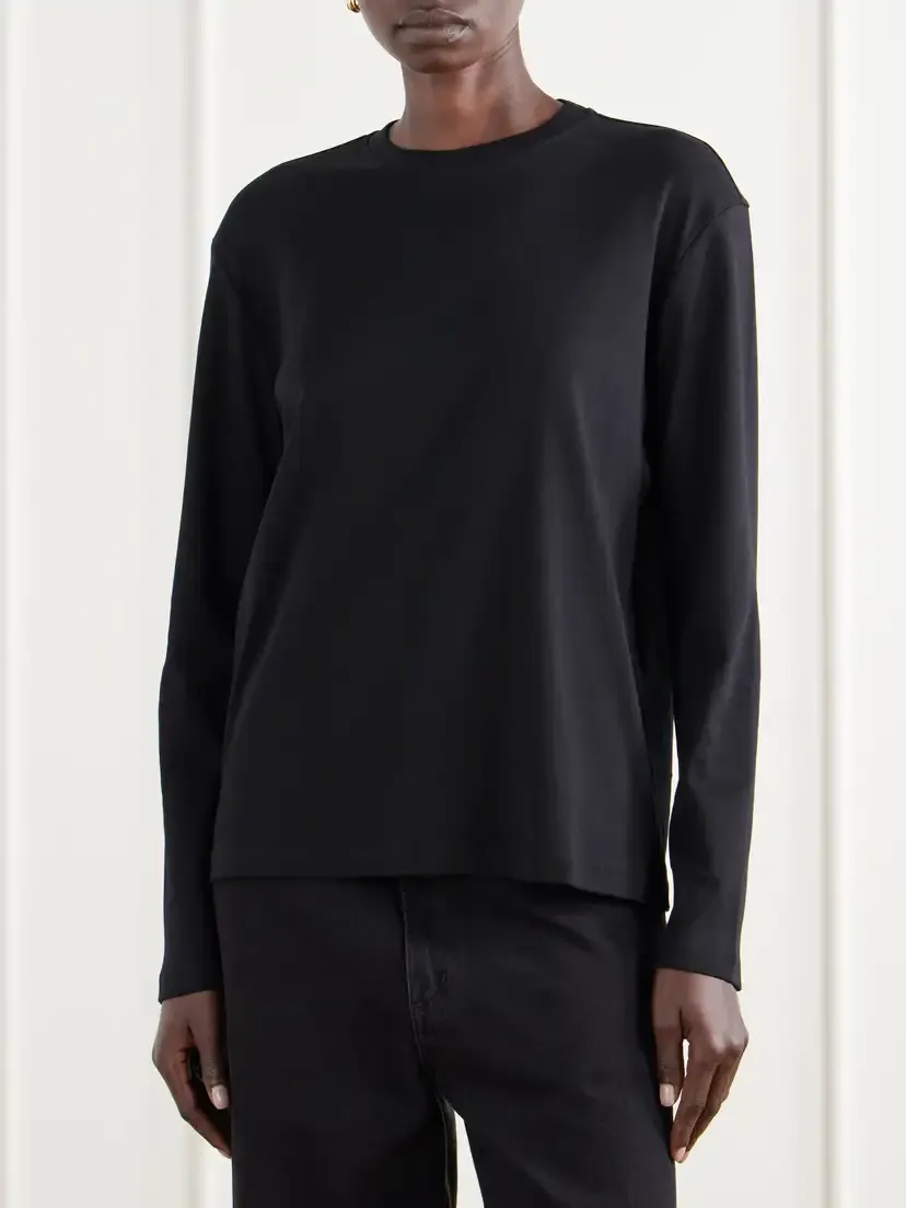 FLORE FLORE Maggie Organic Cotton-jersey T-shirt | Thumbnail 3
