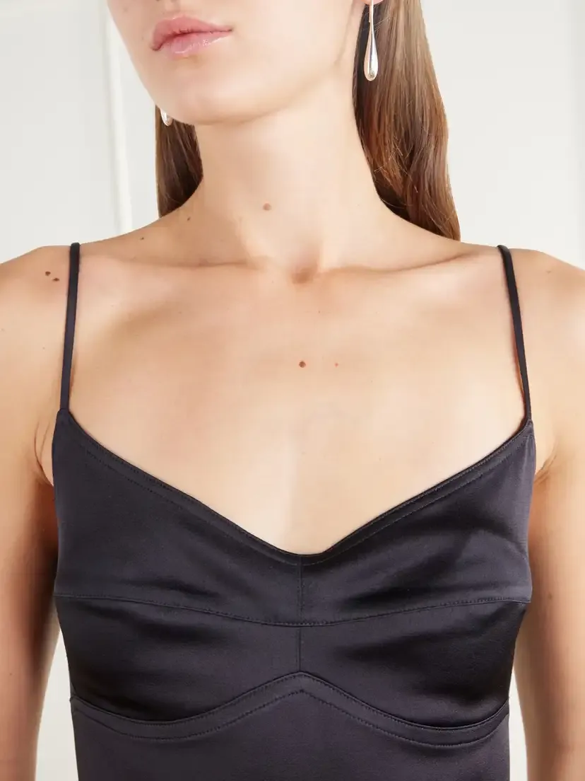 Stella McCartney Peplum Satin Top | Thumbnail 4