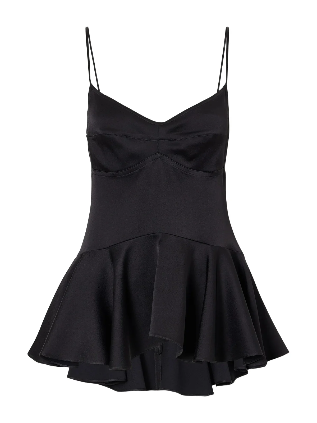 Stella McCartney Peplum Satin Top