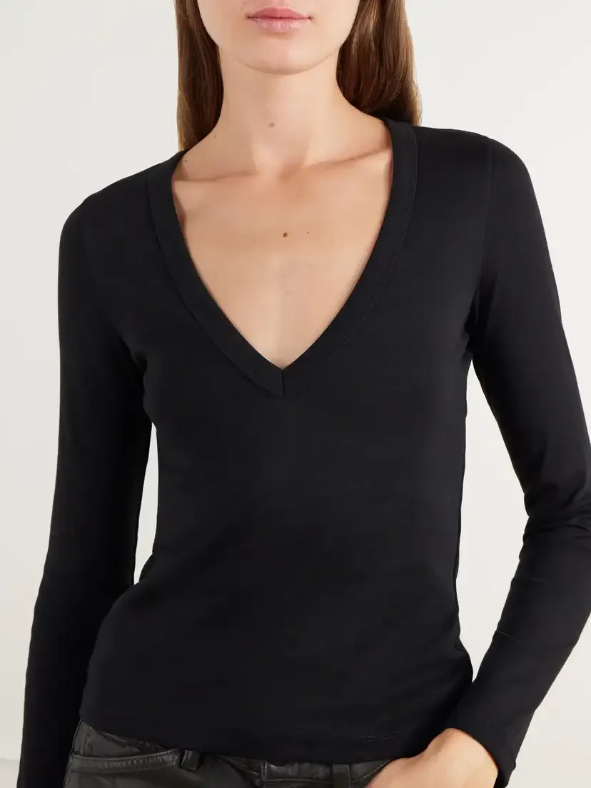 FLORE FLORE Dewi Organic Cotton-jersey T-shirt | Thumbnail 5