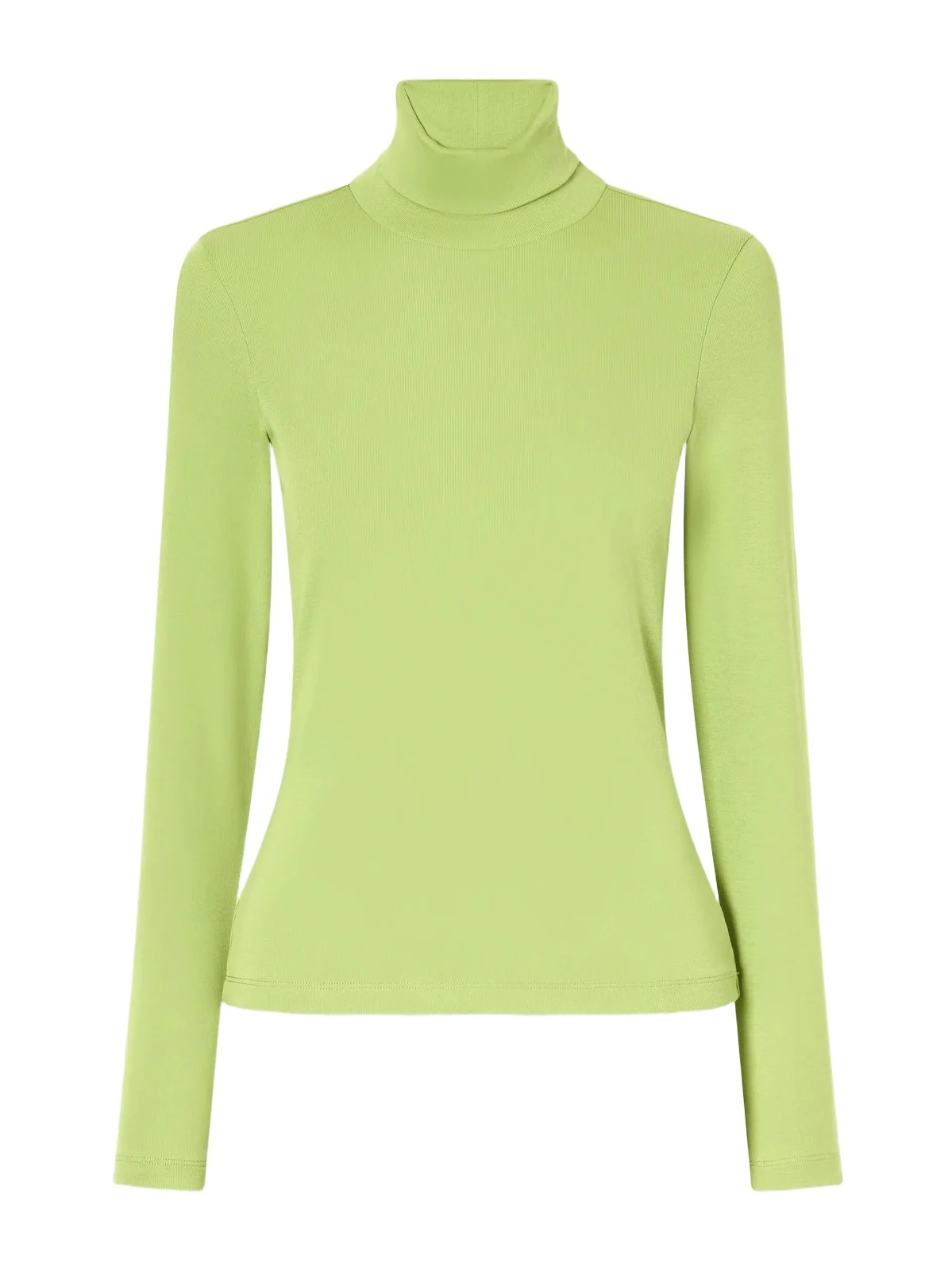 FLORE FLORE Dinah Ribbed Organic Cotton-jersey Turtleneck Top