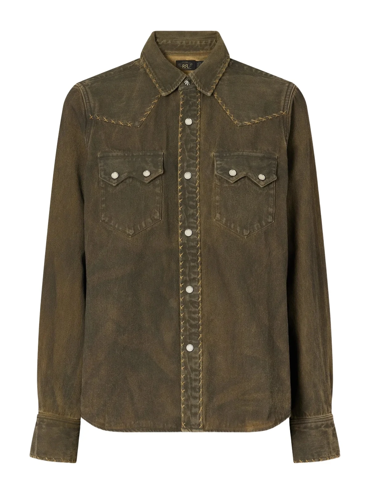 Whipstitched Denim Shirt Whipstitched Denim Shirt