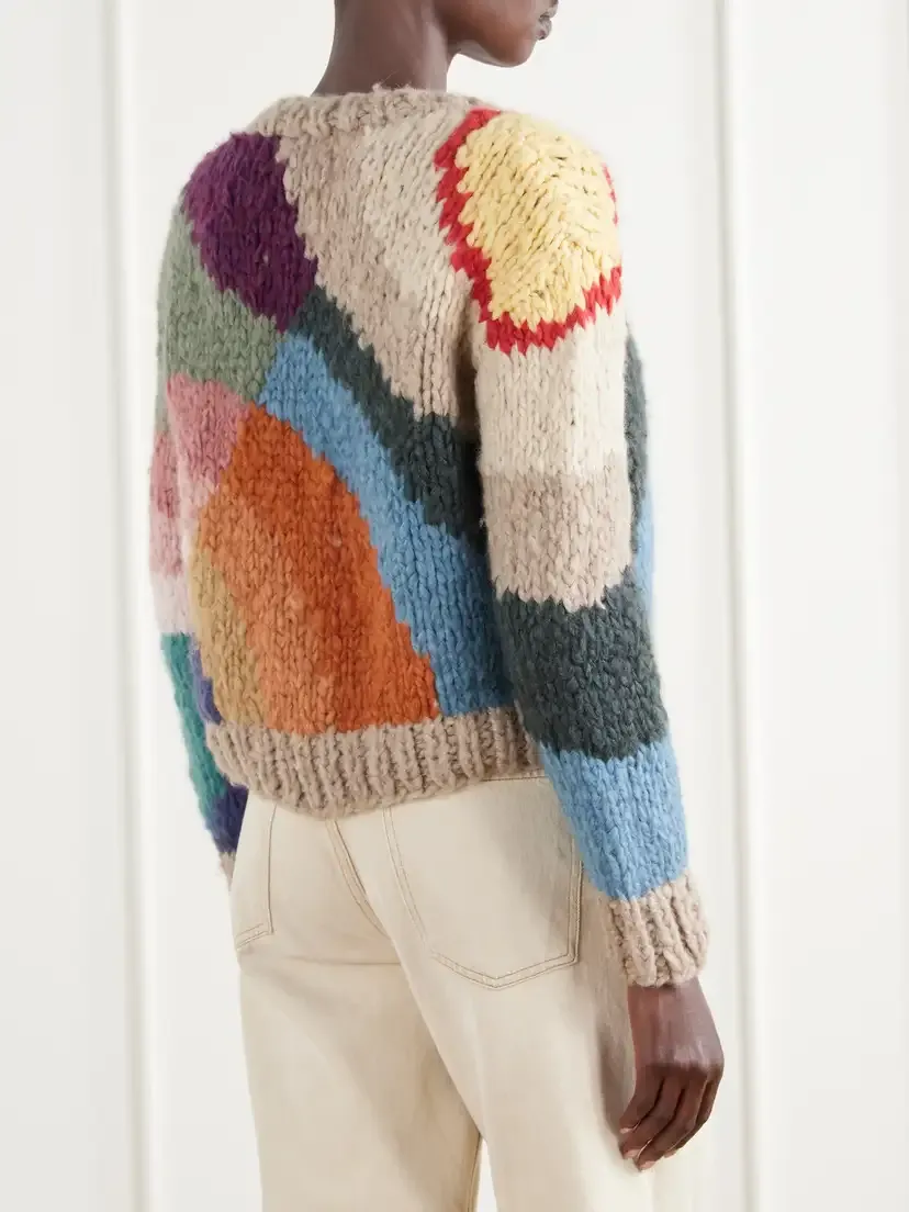 Suzie Kondi Emilia Jooshi Intarsia-knit Cashmere Sweater | Thumbnail 4 Suzie Kondi Emilia Jooshi Intarsia-knit Cashmere Sweater | Thumbnail 4