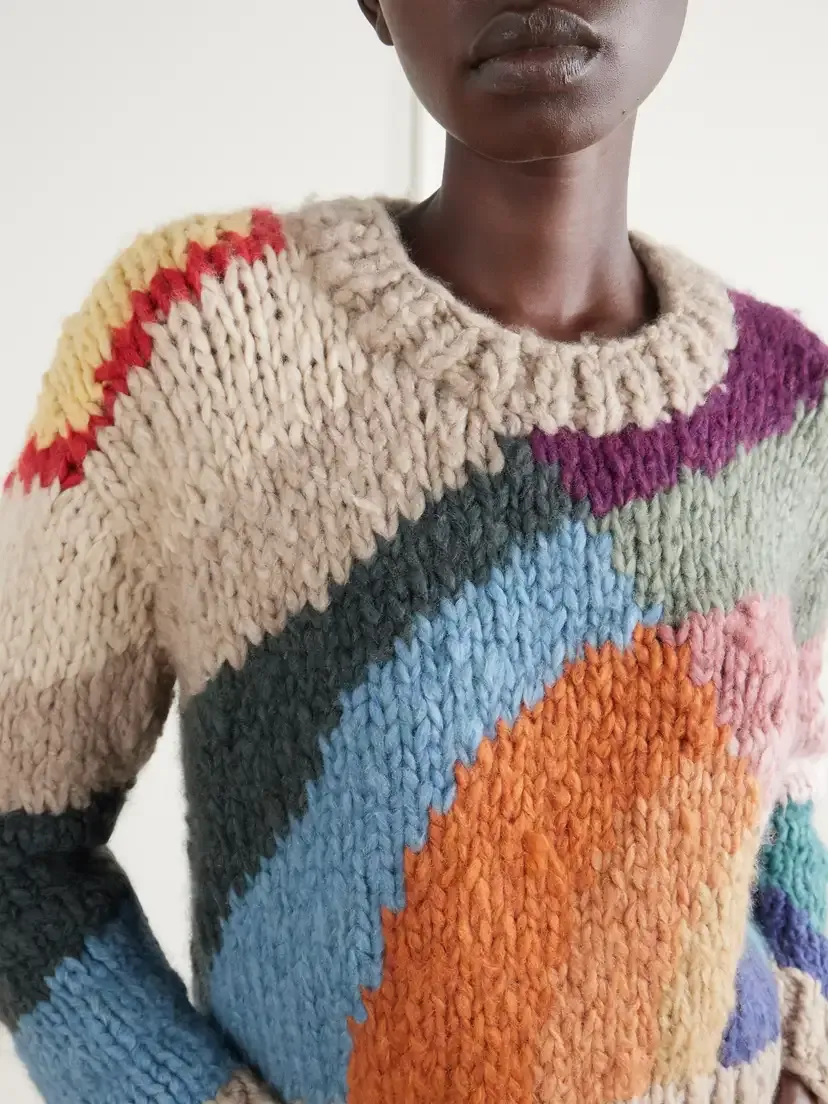 Suzie Kondi Emilia Jooshi Intarsia-knit Cashmere Sweater | Thumbnail 5 Suzie Kondi Emilia Jooshi Intarsia-knit Cashmere Sweater | Thumbnail 5