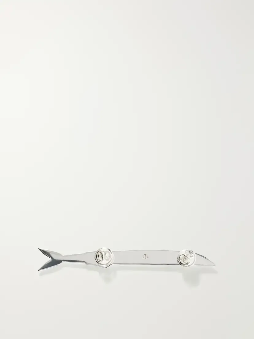 Tory Burch Fish Silver-tone Brooch | Thumbnail 3 Tory Burch Fish Silver-tone Brooch | Thumbnail 3