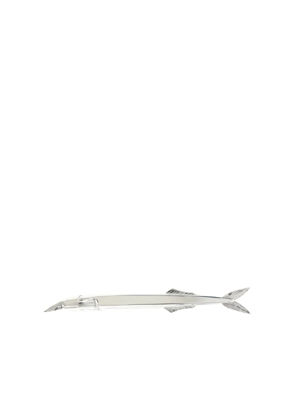 Tory Burch Fish Silver-tone Brooch