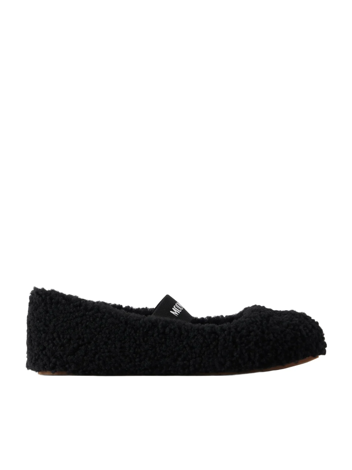 Moon Boot Shearling Ballet Flats