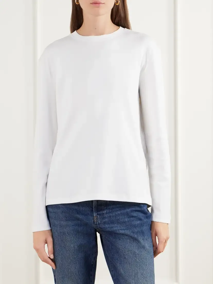 FLORE FLORE Maggie Organic Cotton-jersey T-shirt | Thumbnail 3