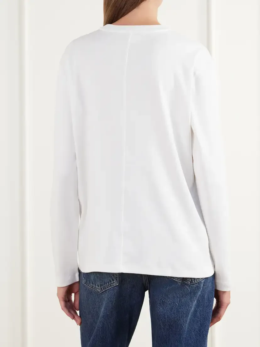 FLORE FLORE Maggie Organic Cotton-jersey T-shirt | Thumbnail 4