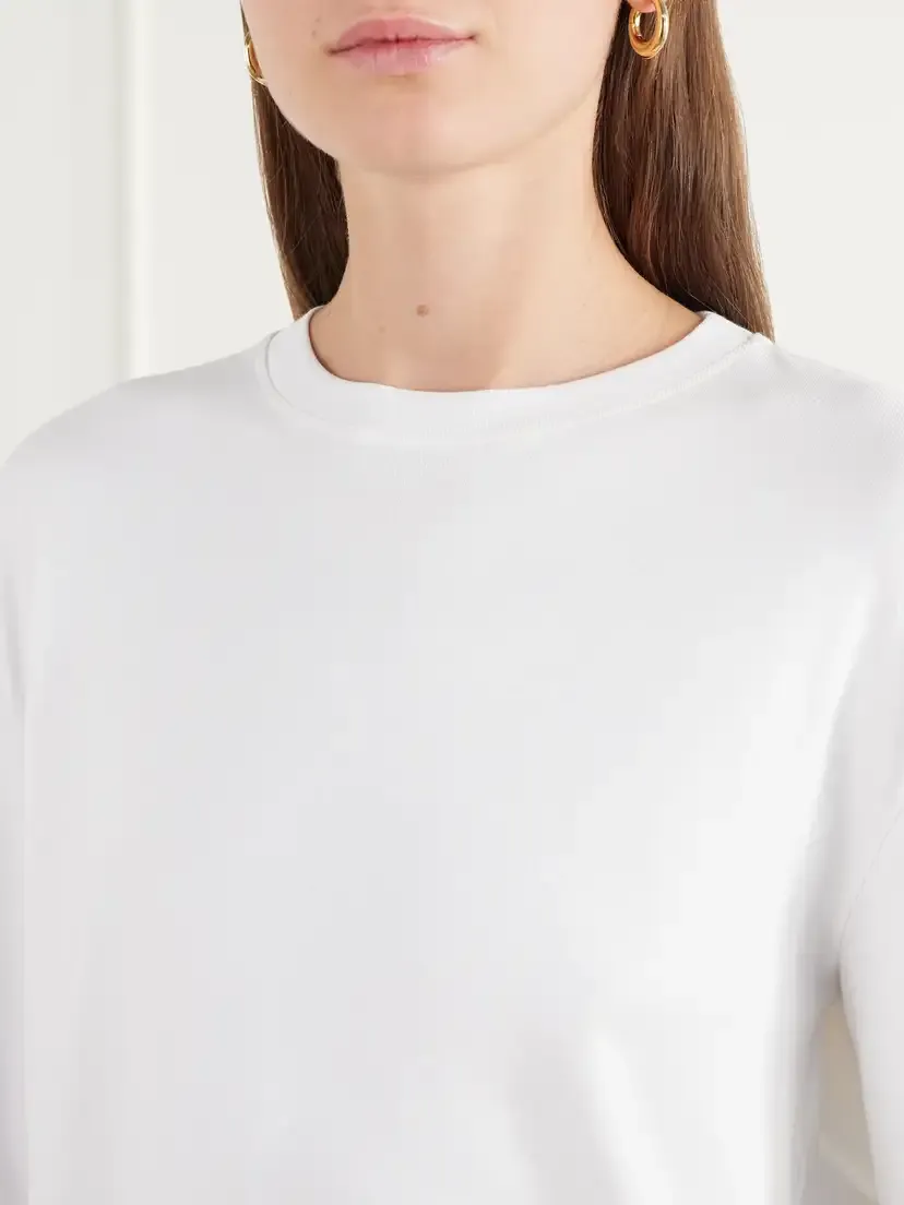 FLORE FLORE Maggie Organic Cotton-jersey T-shirt | Thumbnail 5