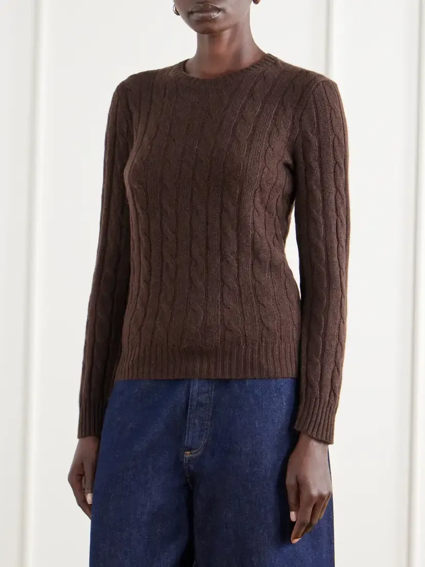 Polo Ralph Lauren Julianna Cable-knit Cashmere Sweater | Thumbnail 3 Polo Ralph Lauren Julianna Cable-knit Cashmere Sweater | Thumbnail 3