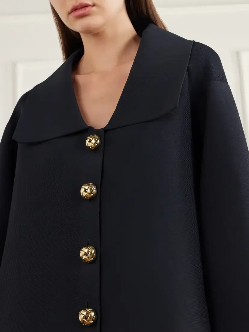 Givenchy Cropped Cocoon Double-faced Knitted Jacket | Thumbnail 4