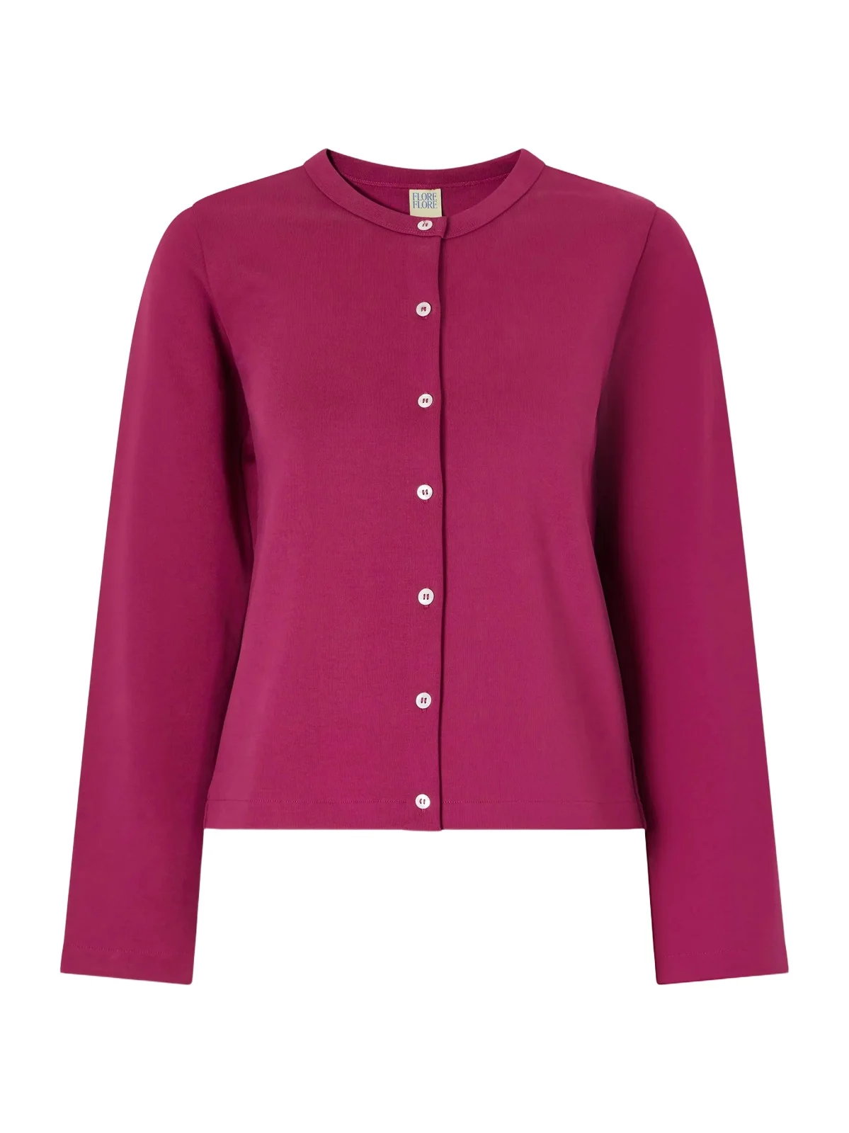 FLORE FLORE Poppy Organic Cotton-jersey Cardigan