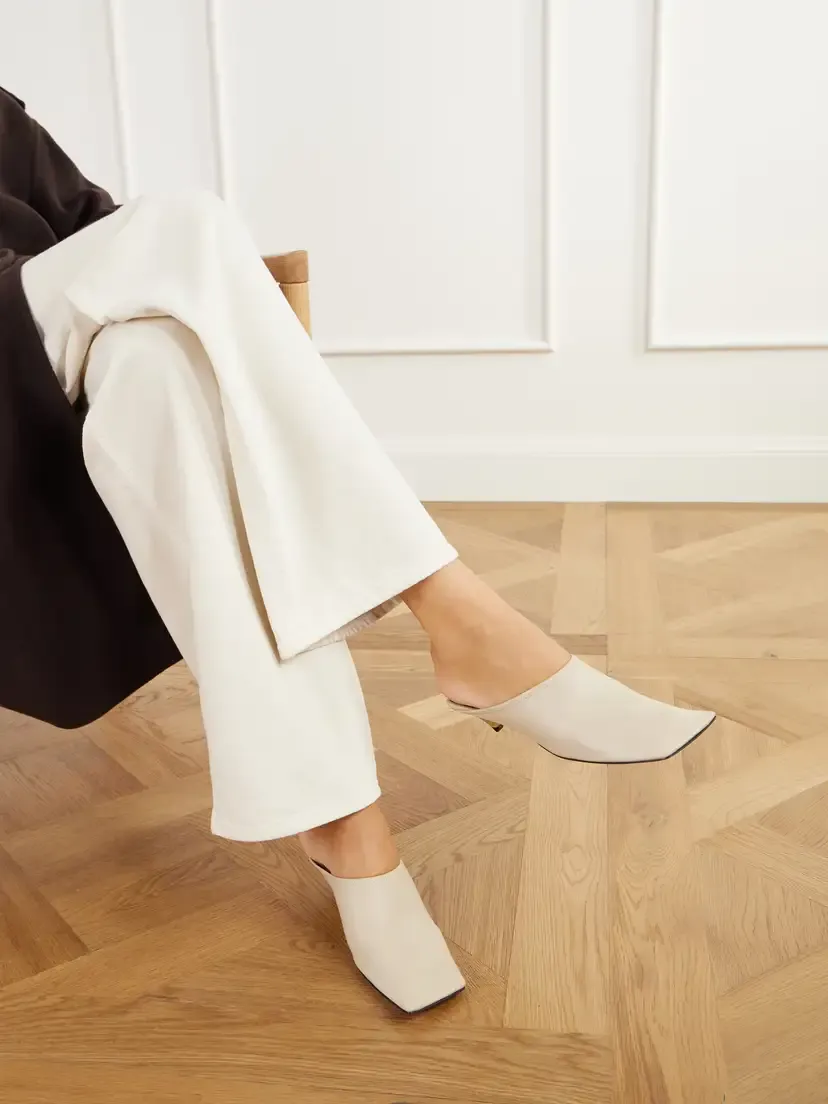 CHRISTEN Edge Stretch 35 Leather Mules | Thumbnail 2 CHRISTEN Edge Stretch 35 Leather Mules | Thumbnail 2