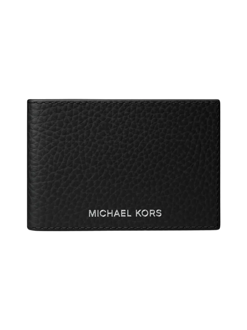 Michael Kors Collection Cooper Pebbled Leather Wallet in Black - One Size by Michael Kors Mens