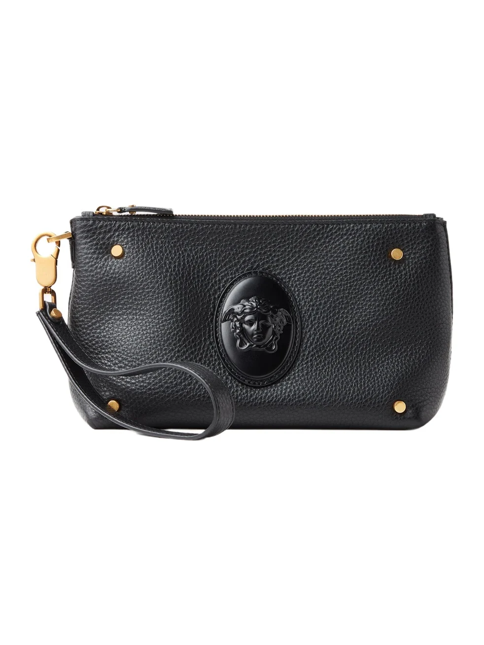 Versace Lou Leather Pouch