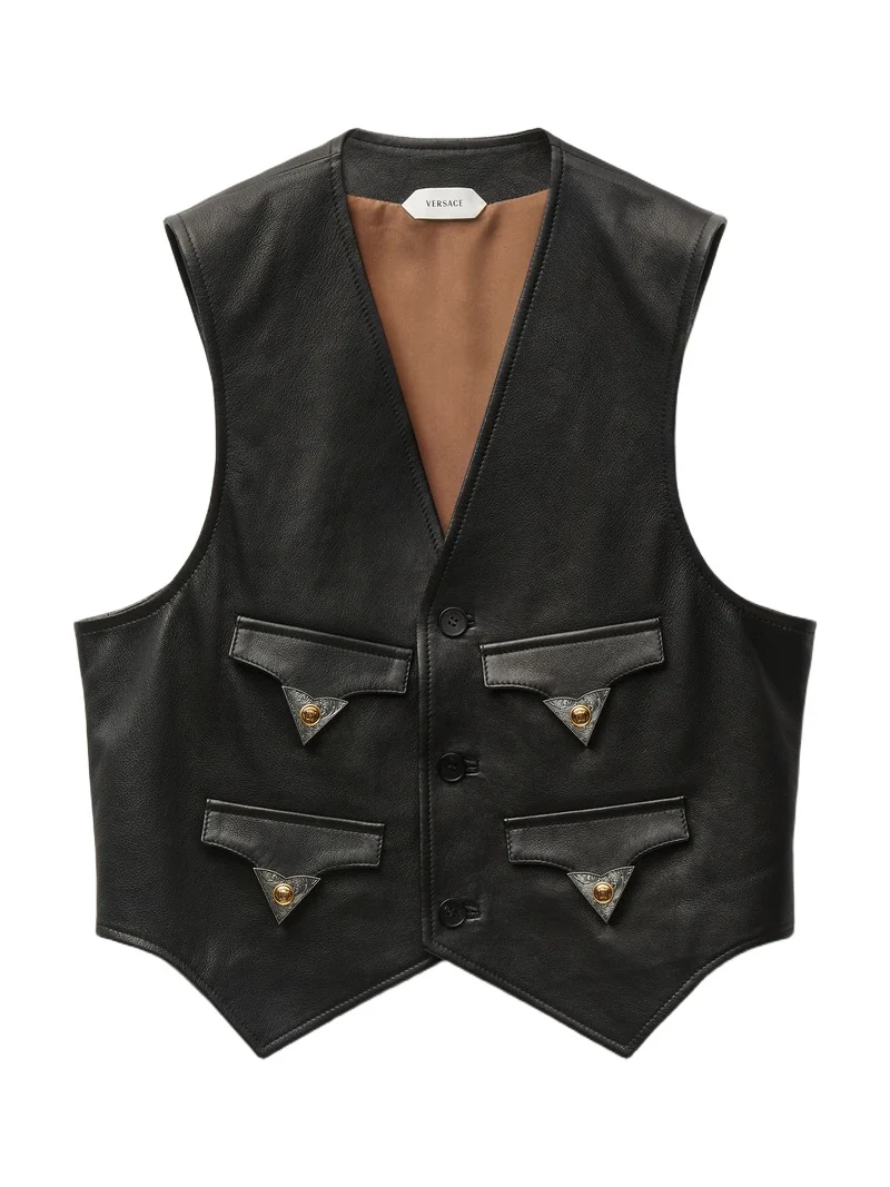 Versace Nappa Vest