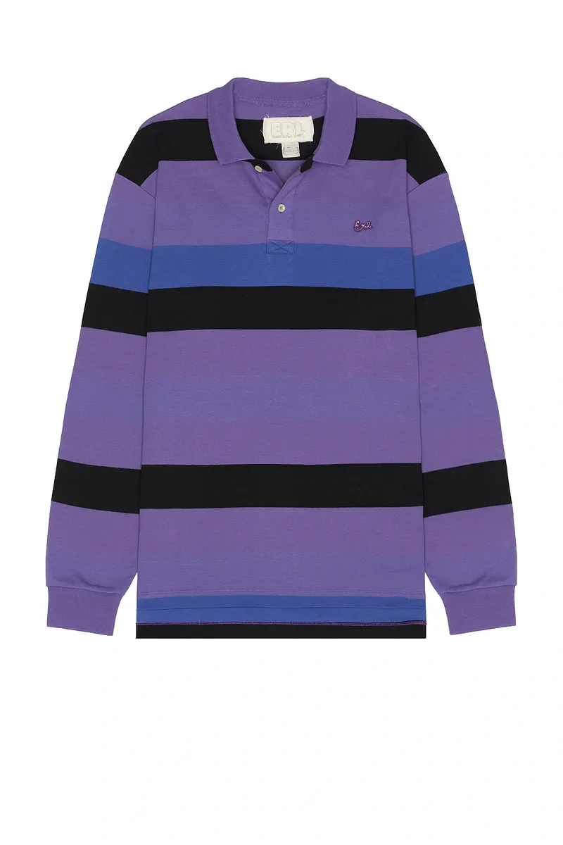 ERL Striped Rugby Long Sleeve Knit | Thumbnail 4