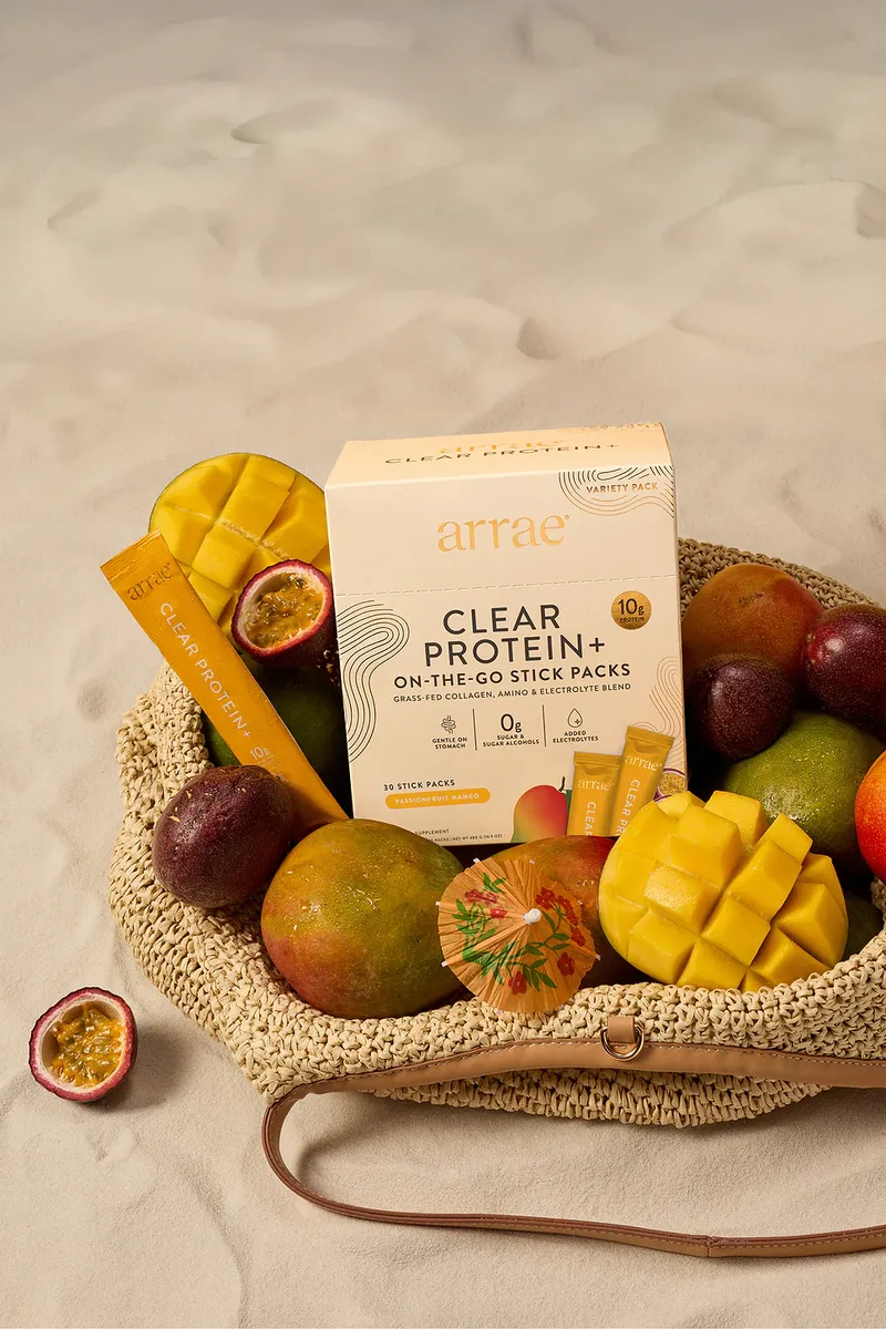 Arrae x Revolve Clear Protein+ Grass-Fed Protein & Electrolyte Blend | Thumbnail 4