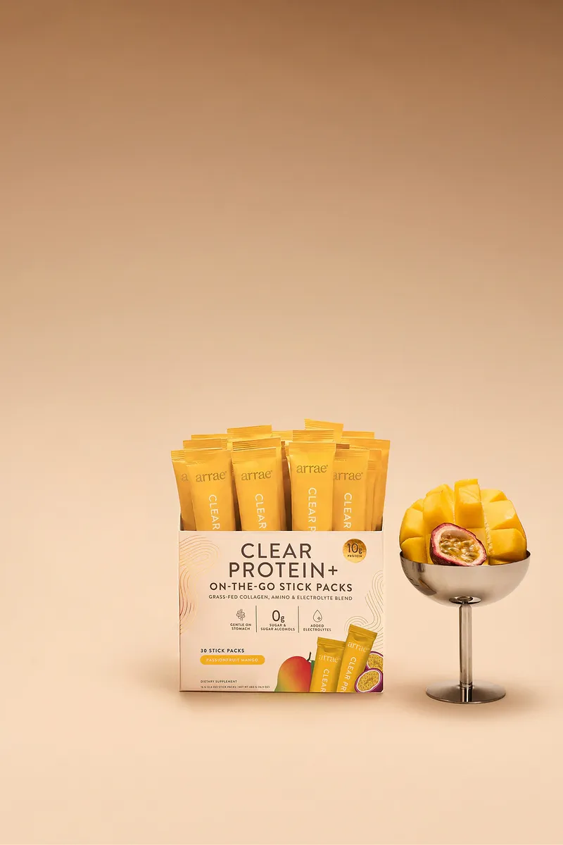 Arrae x Revolve Clear Protein+ Grass-Fed Protein & Electrolyte Blend | Thumbnail 6