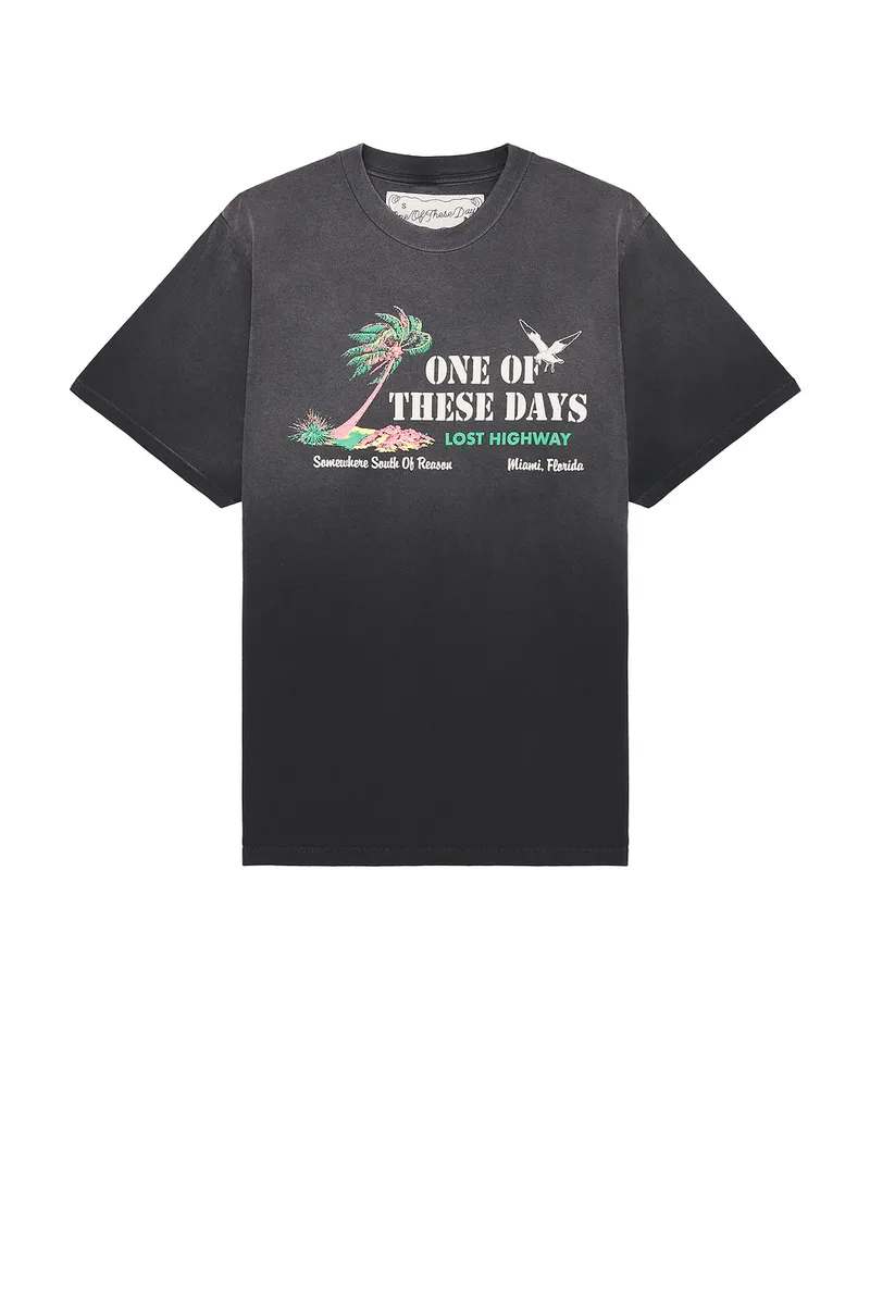 ONE OF THESE DAYS x REVOLVE x FWRD Miami Design 09 Tee | Thumbnail 4