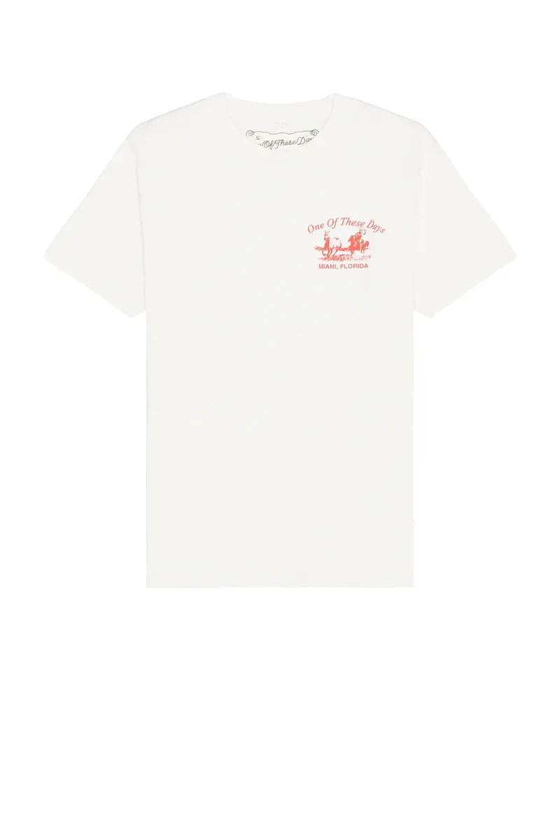 ONE OF THESE DAYS x REVOLVE x FWRD Miami Design 22 Tee | Thumbnail 4