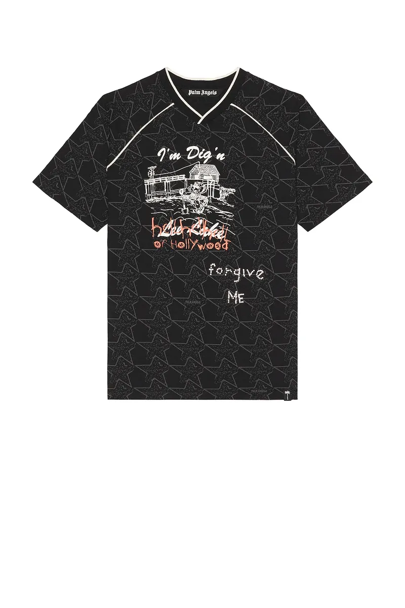 Palm Angels Starry Palm Allover Tee | Thumbnail 4 Palm Angels Starry Palm Allover Tee | Thumbnail 4