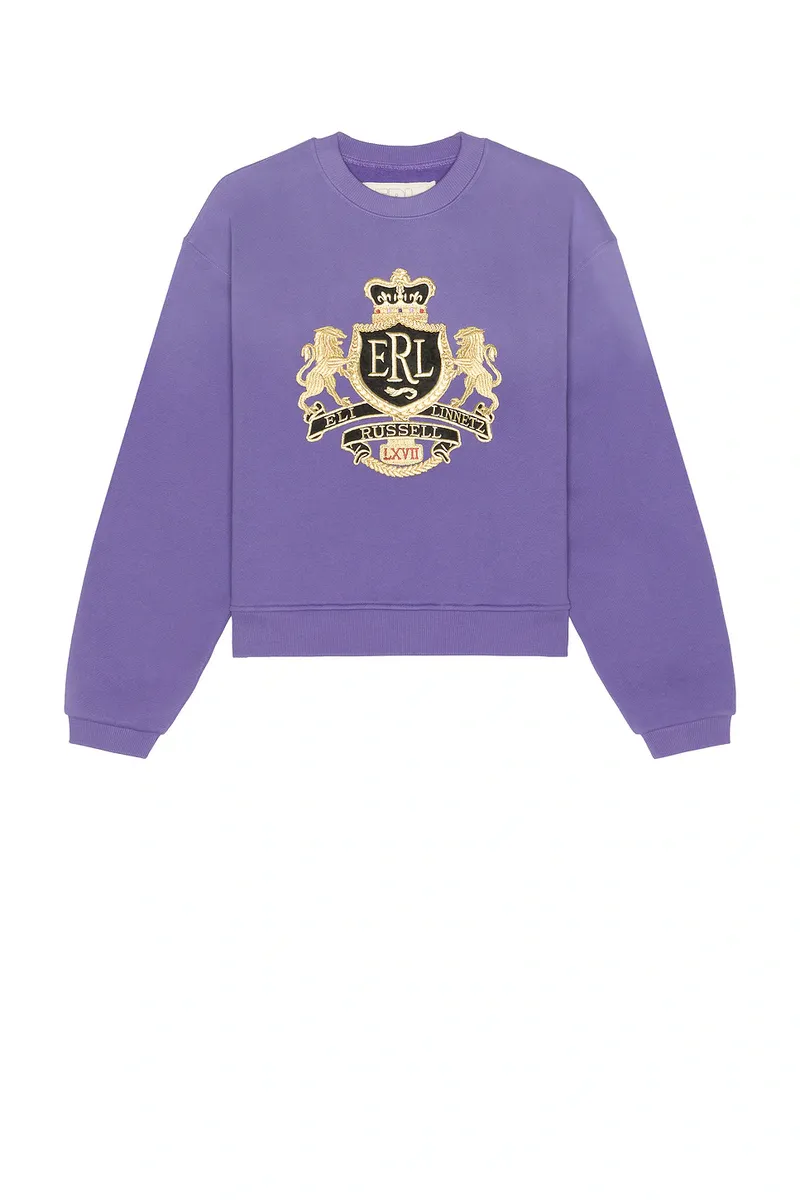 ERL Crest Crewneck Knit Sweater | Thumbnail 4 ERL Crest Crewneck Knit Sweater | Thumbnail 4