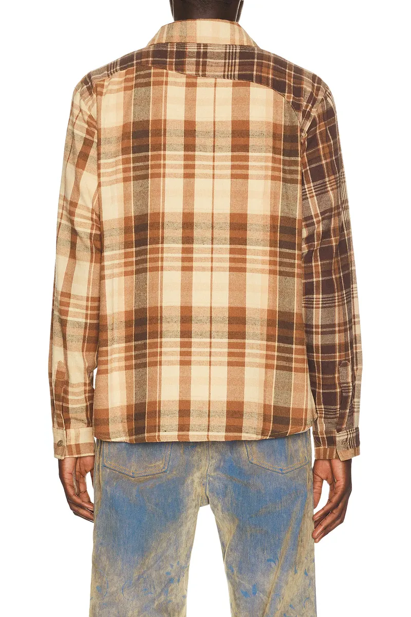 KidSuper Patchwork Face Flannel | Thumbnail 2