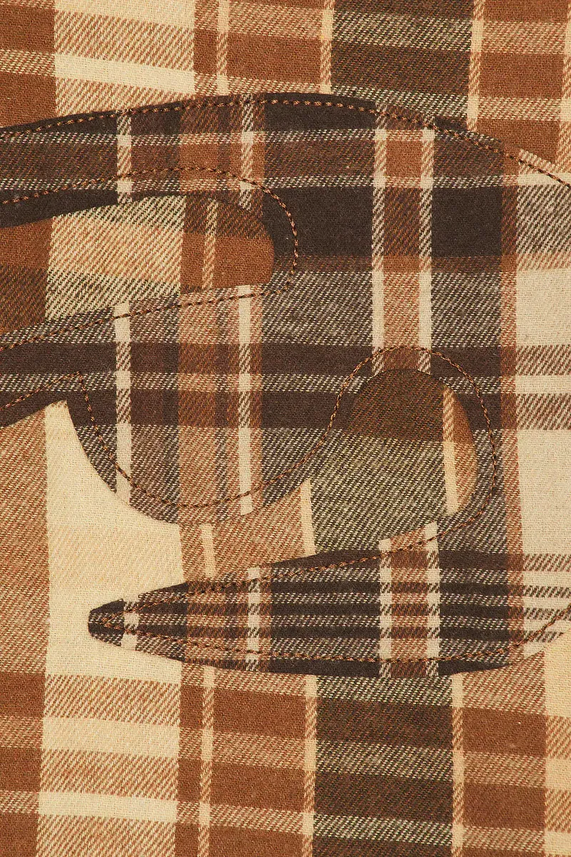 KidSuper Patchwork Face Flannel | Thumbnail 5