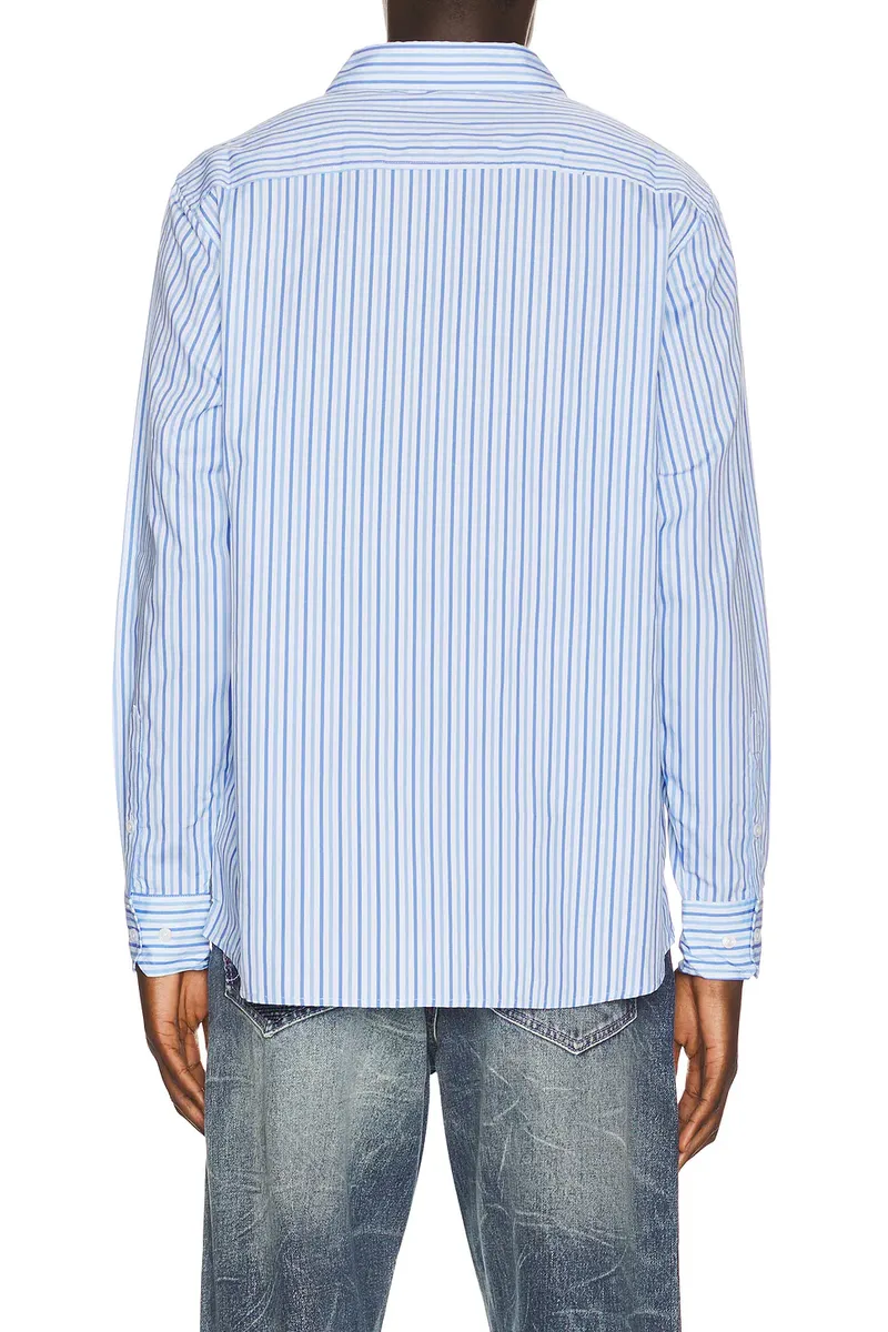KidSuper Striped Face Button Up | Thumbnail 2 KidSuper Striped Face Button Up | Thumbnail 2