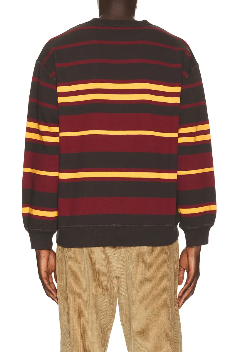 By Parra Sweatstriped Crew Neck Sweatshirt | Thumbnail 2 By Parra Sweatstriped Crew Neck Sweatshirt | Thumbnail 2