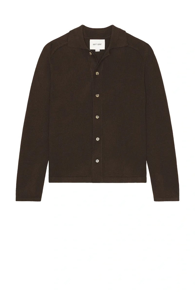 Soft Goat Knitted Shirt | Thumbnail 4 Soft Goat Knitted Shirt | Thumbnail 4
