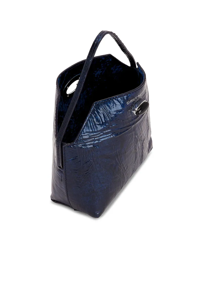 Christopher Esber Turnlock Crinkled Mini Bag | Thumbnail 5