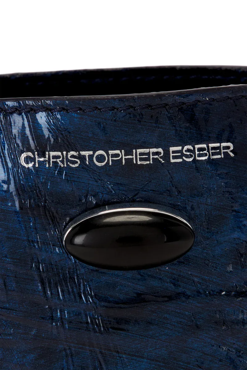Christopher Esber Turnlock Crinkled Mini Bag | Thumbnail 6