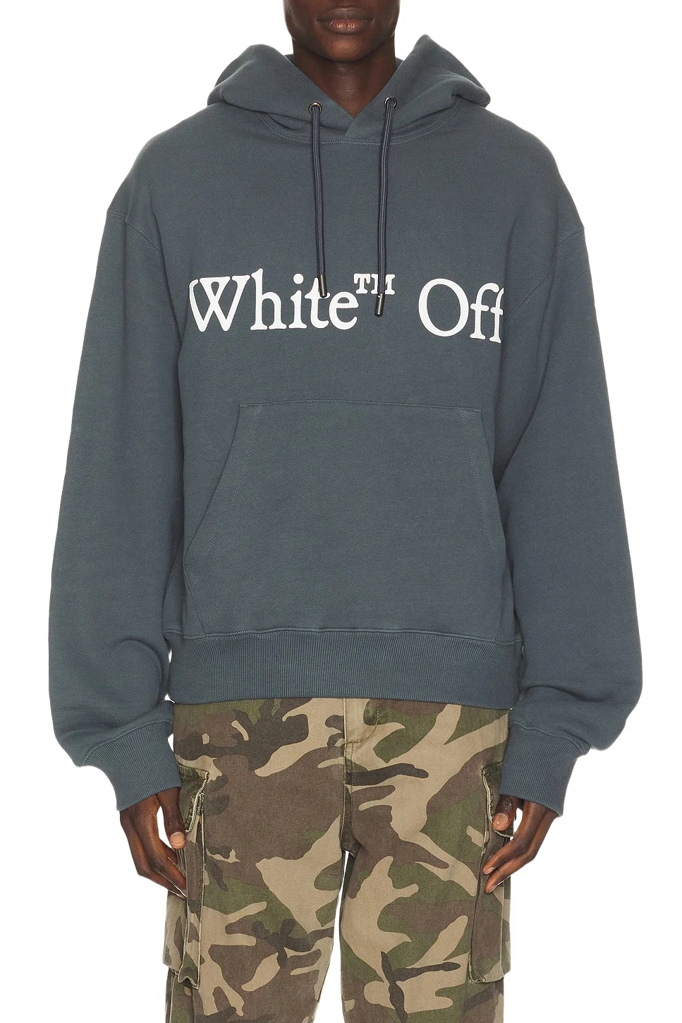 Off-White Bookish Scarf Regular Hoodie