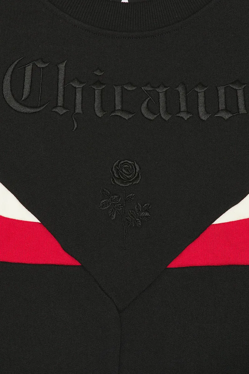 adidas Originals x Willy Chavarria Chicano Fleece Crewneck | Thumbnail 6 adidas Originals x Willy Chavarria Chicano Fleece Crewneck | Thumbnail 6