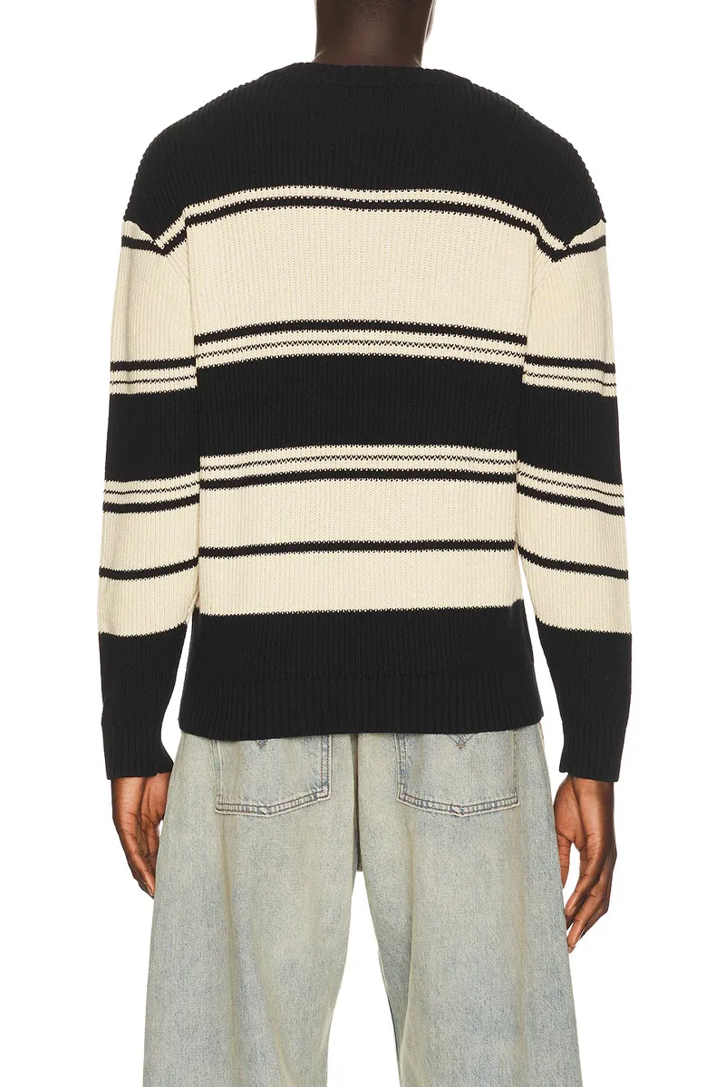 Students Golf Palmdale Stripe Knit Crew Sweater | Thumbnail 2 Students Golf Palmdale Stripe Knit Crew Sweater | Thumbnail 2