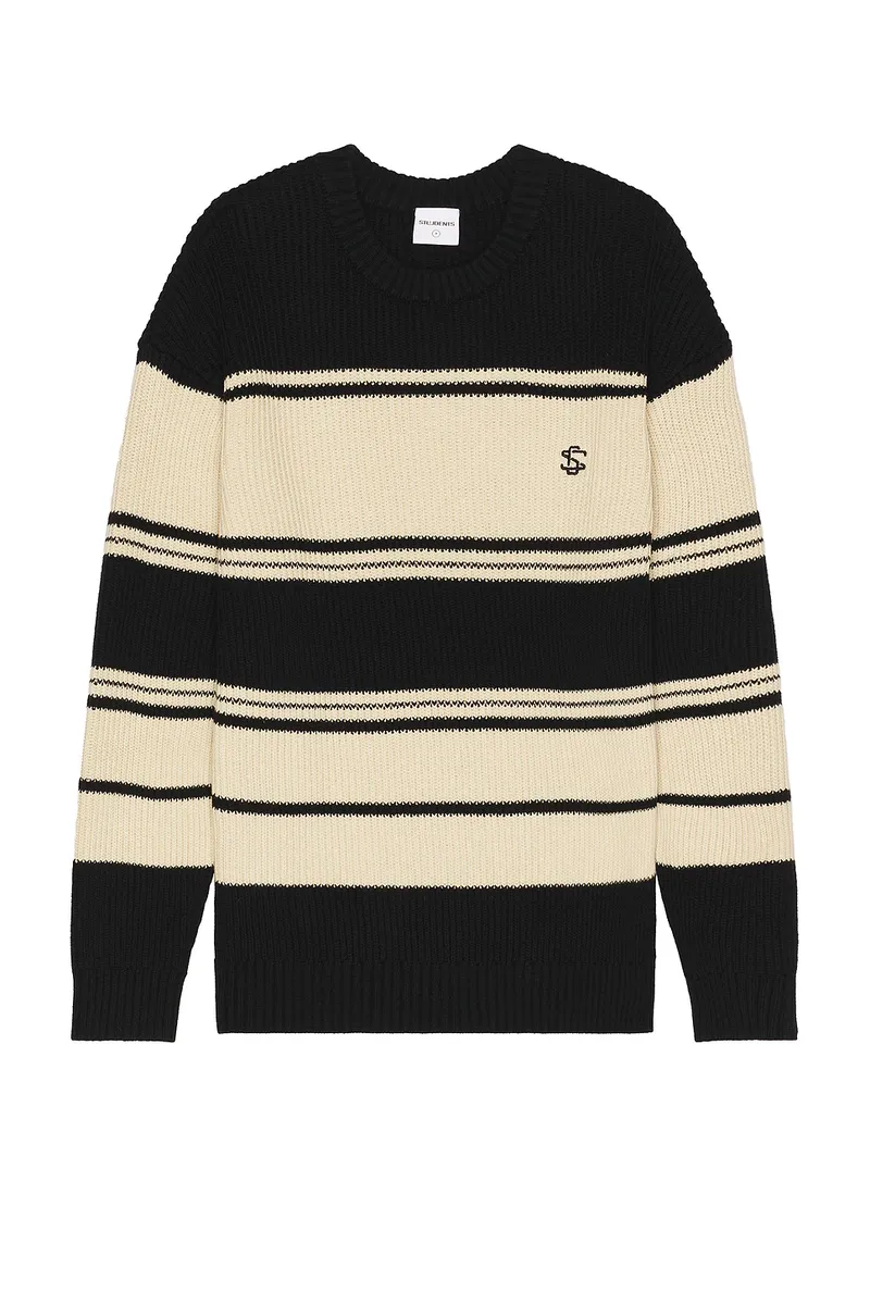 Students Golf Palmdale Stripe Knit Crew Sweater | Thumbnail 4 Students Golf Palmdale Stripe Knit Crew Sweater | Thumbnail 4
