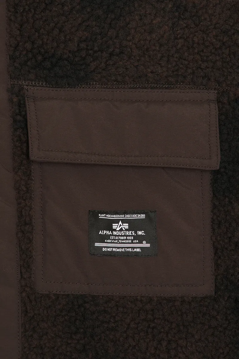 Alpha Industries Houston Relaxed Fit Sherpa Jacket | Thumbnail 5 Alpha Industries Houston Relaxed Fit Sherpa Jacket | Thumbnail 5