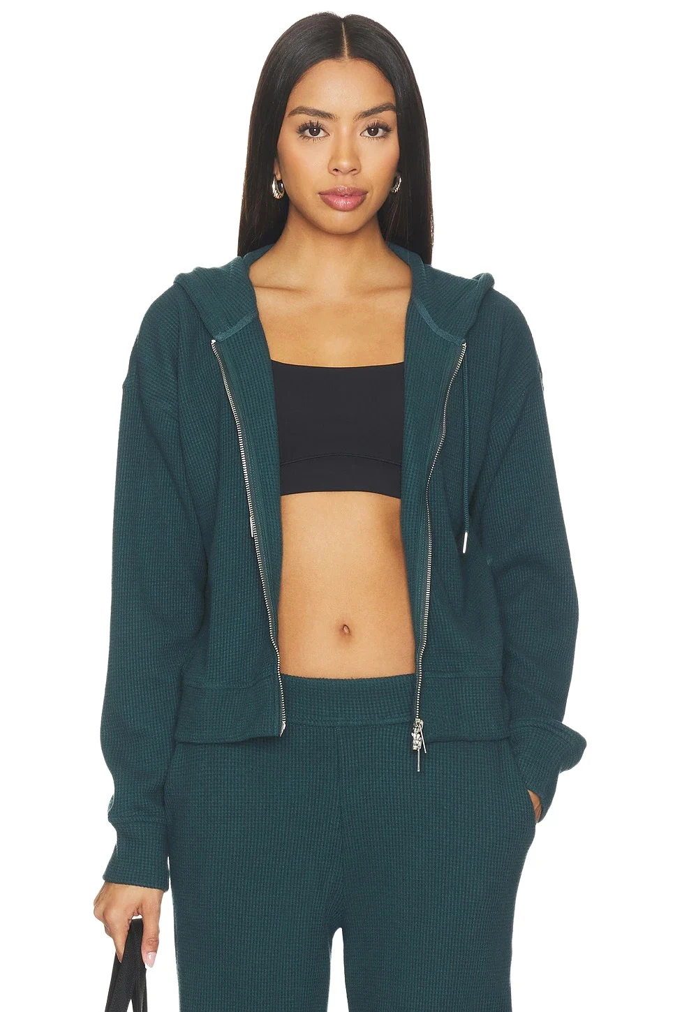 Rest Day Waffle Hooded Jacket Rest Day Waffle Hooded Jacket