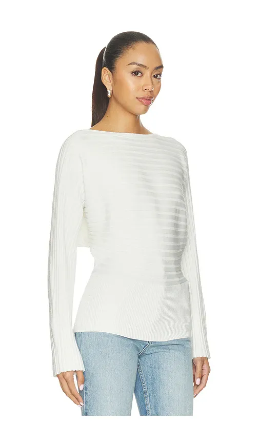 L'Academie Amal Rib Knit Top | Thumbnail 2 L'Academie Amal Rib Knit Top | Thumbnail 2