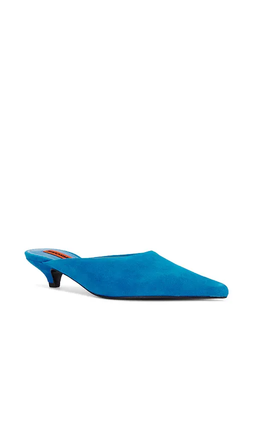 SIMONMILLER Suede Arrow Mule Pump | Thumbnail 2