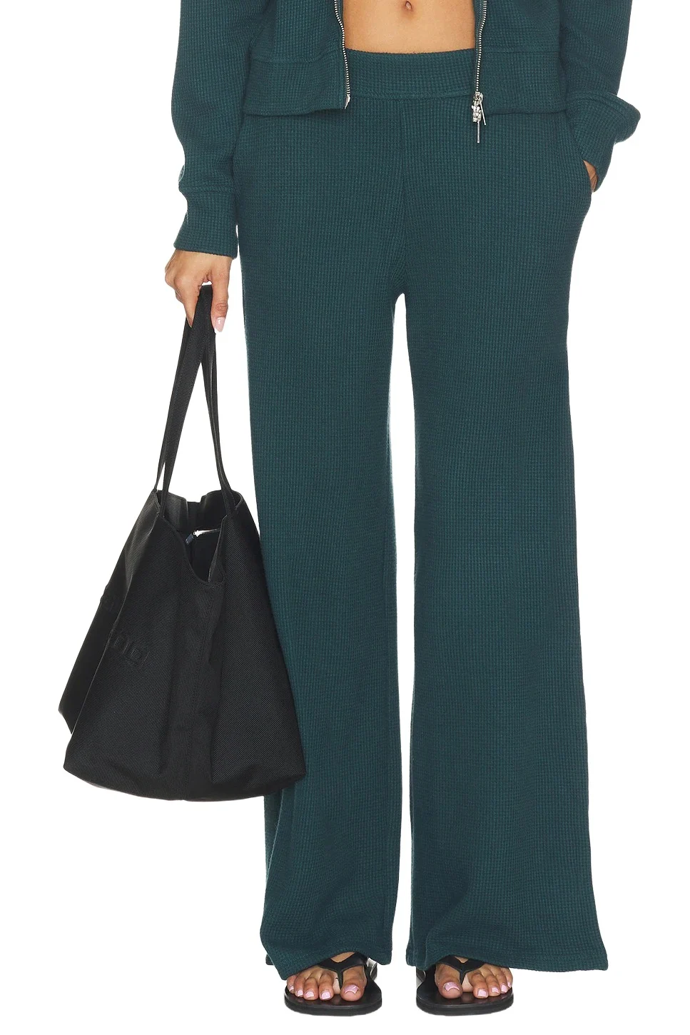 Rest Day Waffle Wide Leg Pant Rest Day Waffle Wide Leg Pant