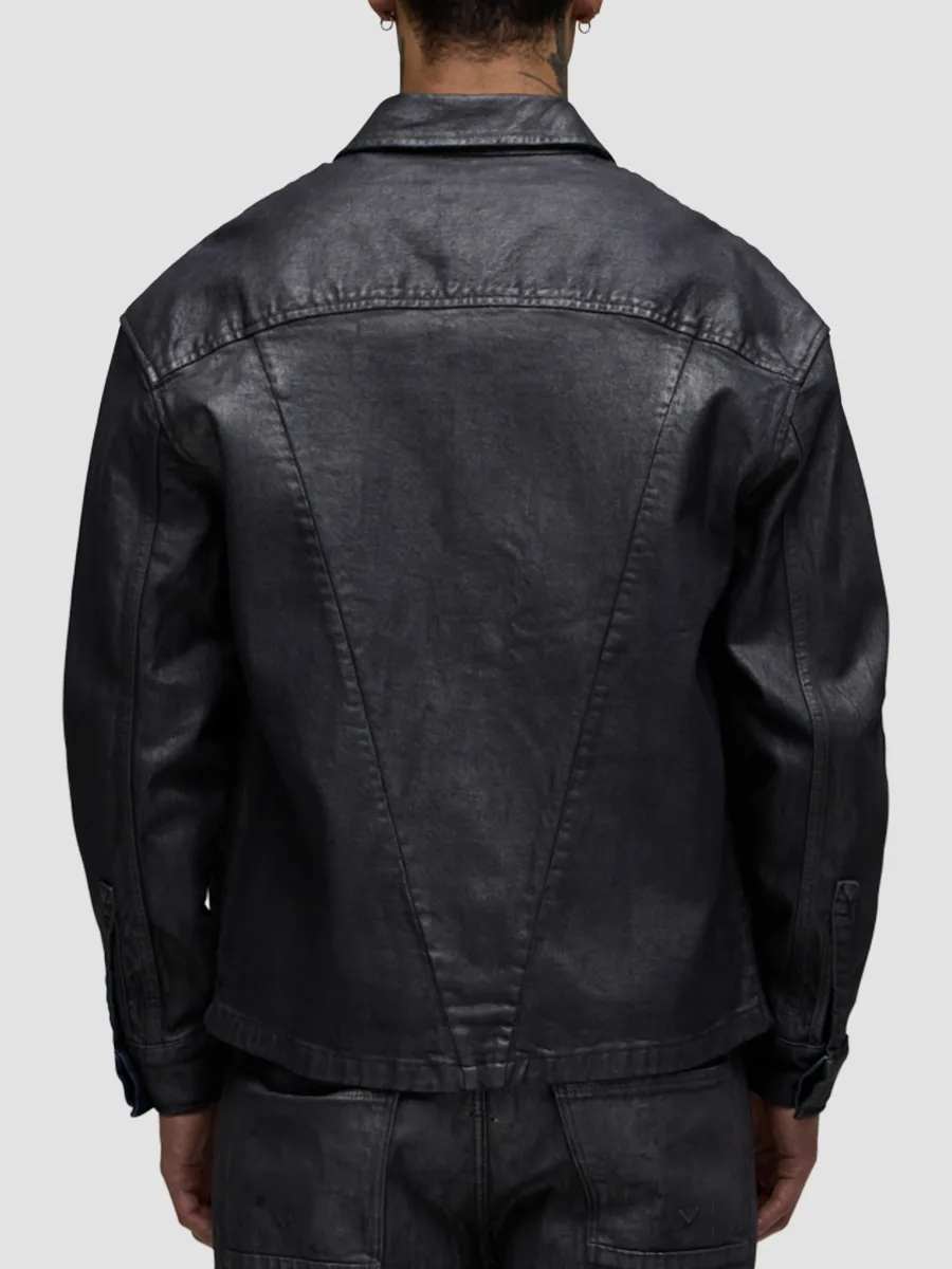 Hudson Jeans Men's Coated Overshirt | Thumbnail 3 Hudson Jeans Men's Coated Overshirt | Thumbnail 3