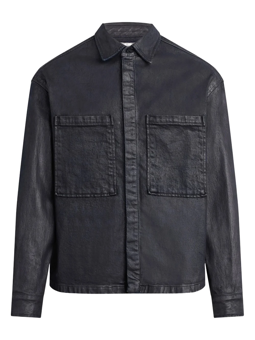 Hudson Jeans Men's Coated Overshirt