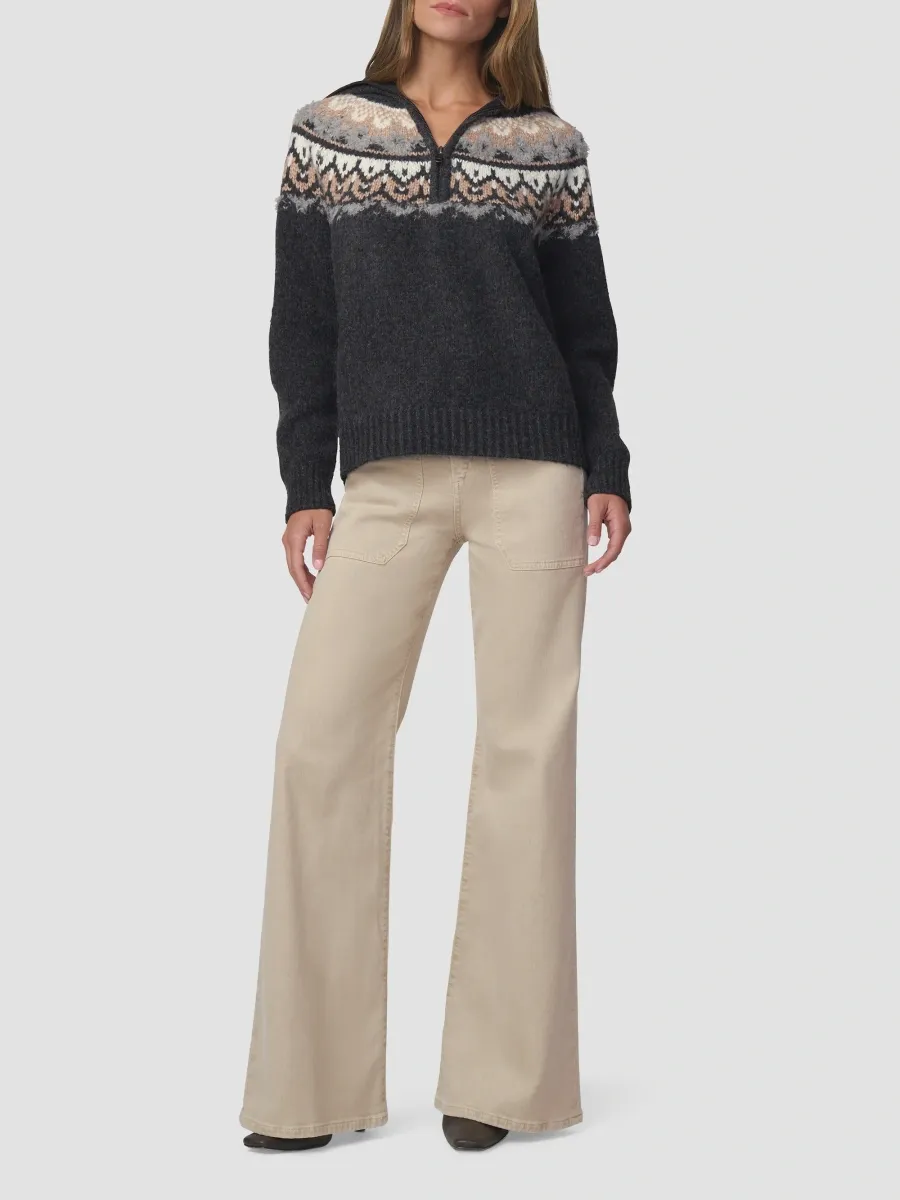 Joe's Jeans Women's The Cher Patch Pocket Bell Bottom Pants | Thumbnail 2 Joe's Jeans Women's The Cher Patch Pocket Bell Bottom Pants | Thumbnail 2
