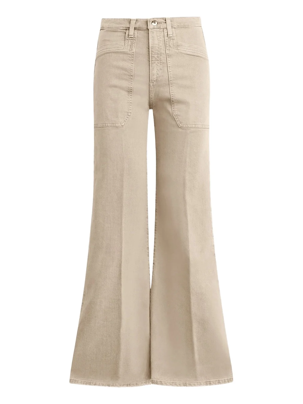 Women's The Cher Patch Pocket Bell Bottom Pants Women's The Cher Patch Pocket Bell Bottom Pants