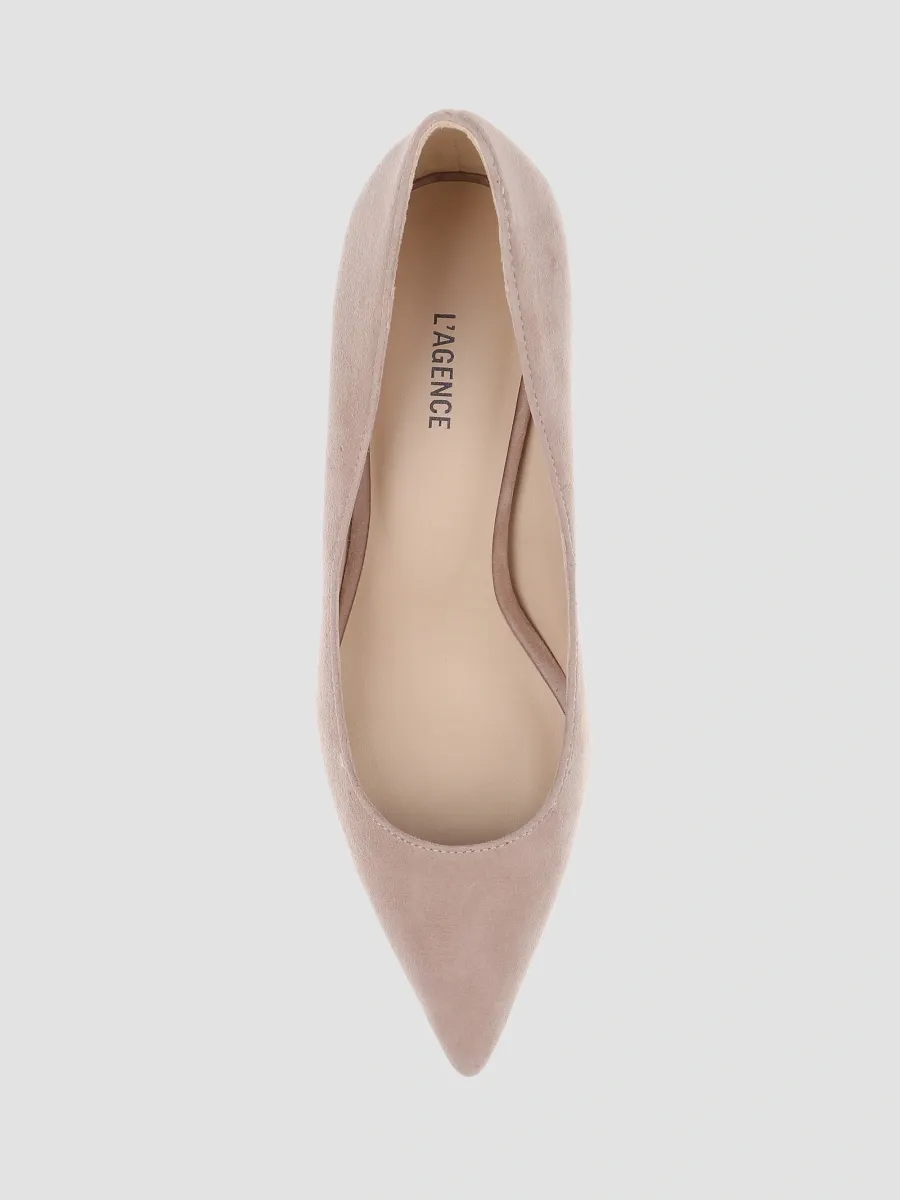L'Agence Women's Plaza 85MM Suede Pumps | Thumbnail 4 L'Agence Women's Plaza 85MM Suede Pumps | Thumbnail 4