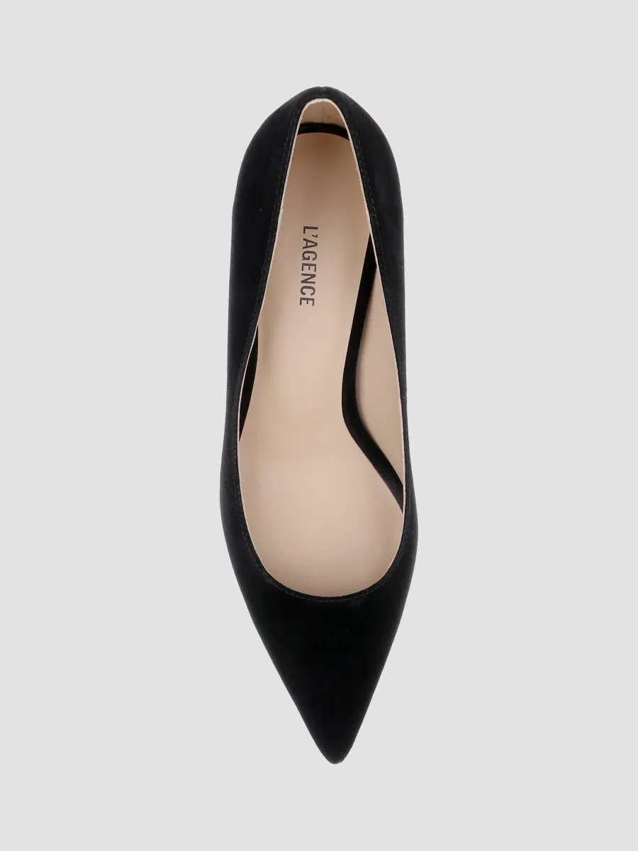 L'Agence Women's Plaza 85MM Suede Pumps | Thumbnail 4 L'Agence Women's Plaza 85MM Suede Pumps | Thumbnail 4